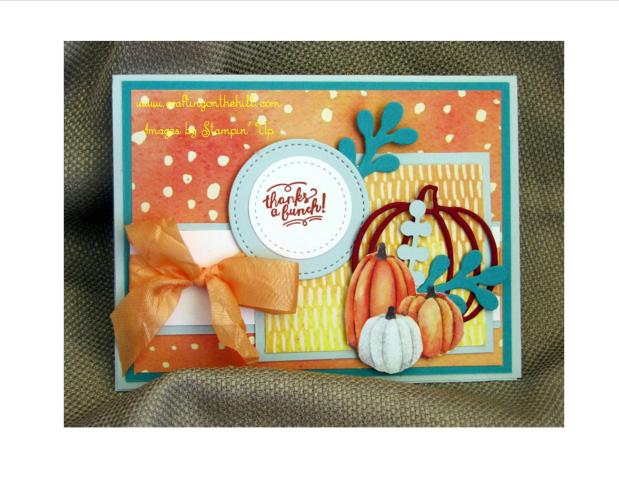 Pick a Pumpkin Bundle Cards and Stampin’&nbsp;Blends