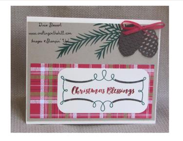 Christmas club 0818 pinecones